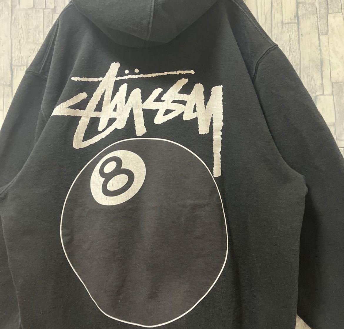 stussy ステューシー パーカー スウェット プルオーバー 8ボール