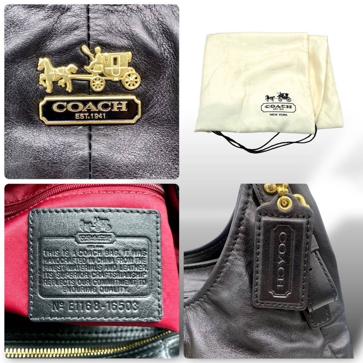 美品】COACH コーチ マディソン レザー マギー ショルダーバッグ
