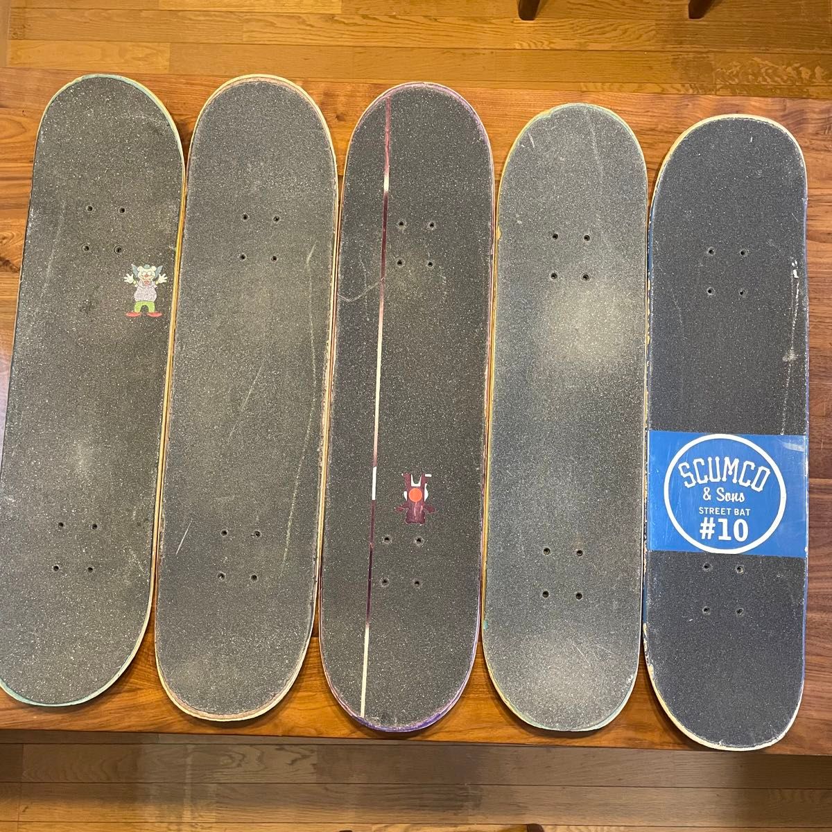 廃デッキ スケートボードデッキ スケボーデッキ DIY まとめ売り 17枚