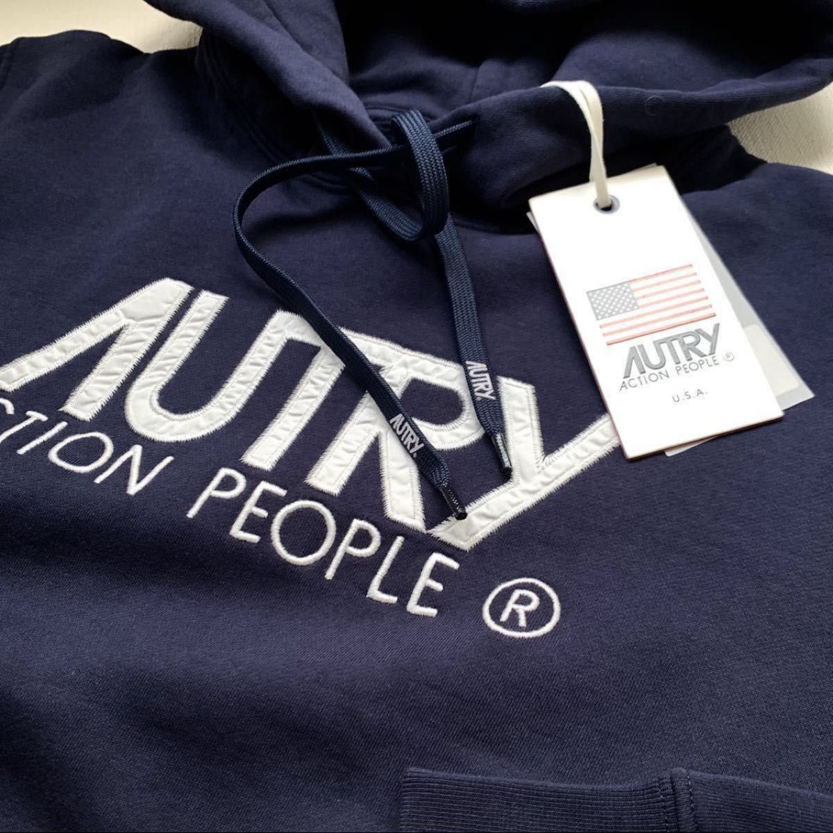 XS 新品 AUTRY オートリー スウェット フーディー レディース パーカー