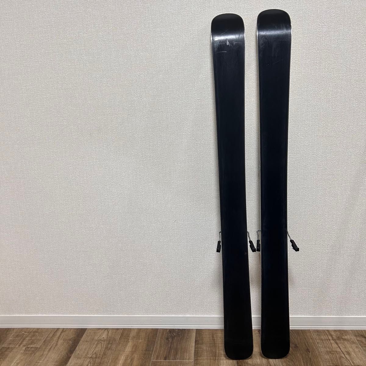サロモン ミッドスキー 123cm SW1000 ショートスキー ストック付き