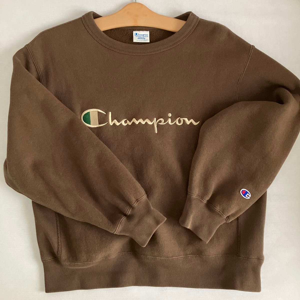 Champion リバースウィーブクルーネックスエットシャツ（CW-S008