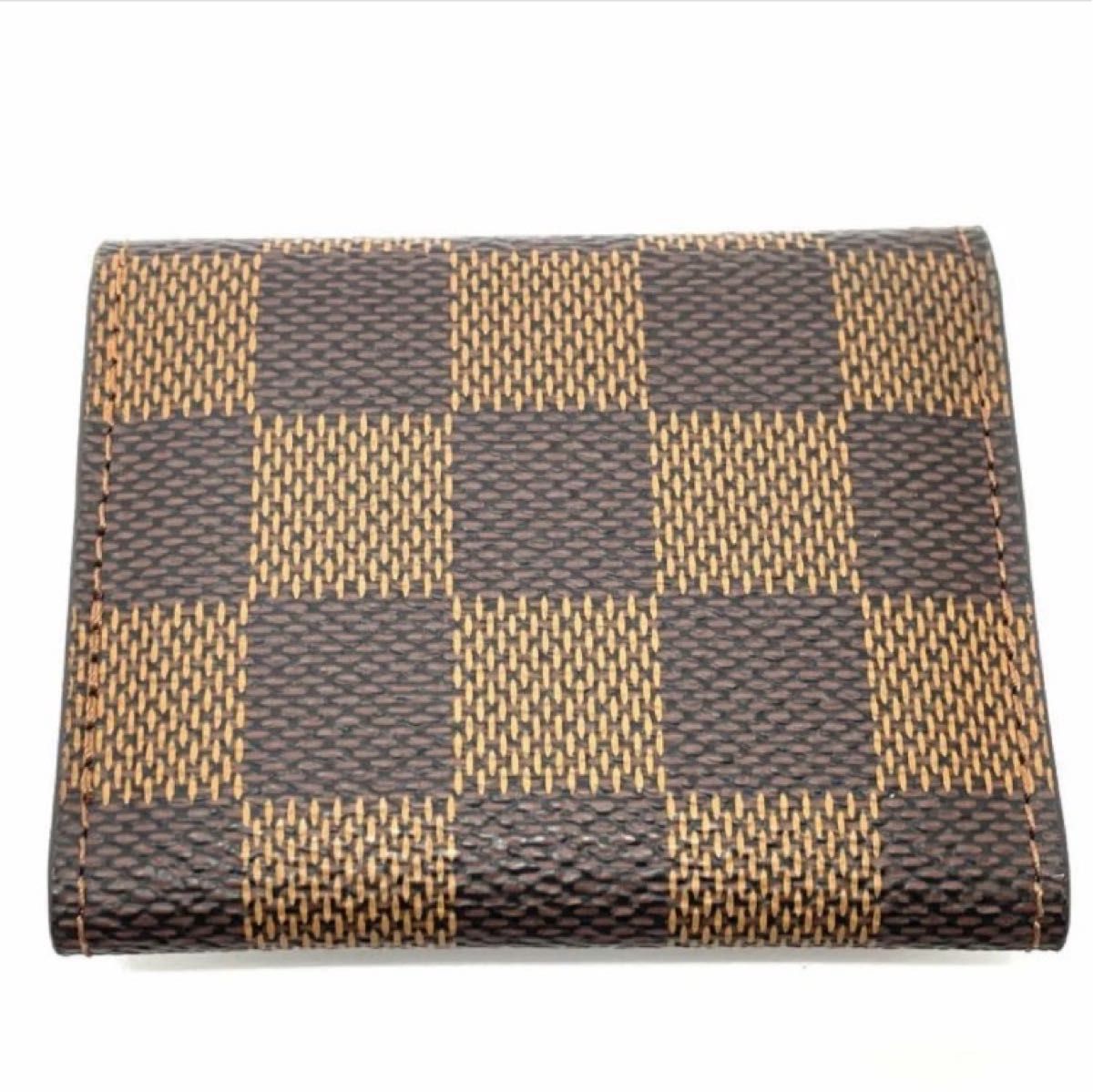 ルイヴィトン ダミエ LOUIS VUITTON カフスケース 小物入れ