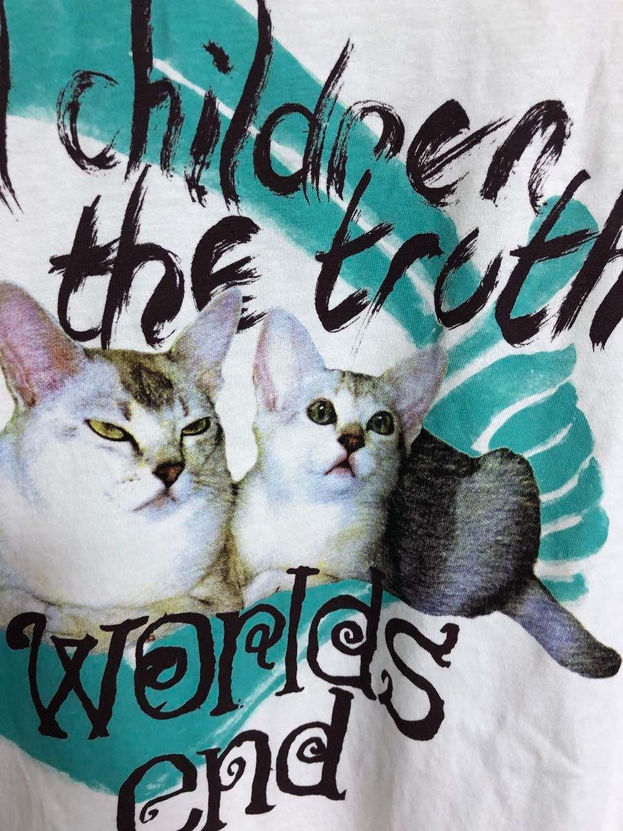 ヴィヴィアンウエストウッドマン cat猫ワールドエンドtシャツkittyネコ