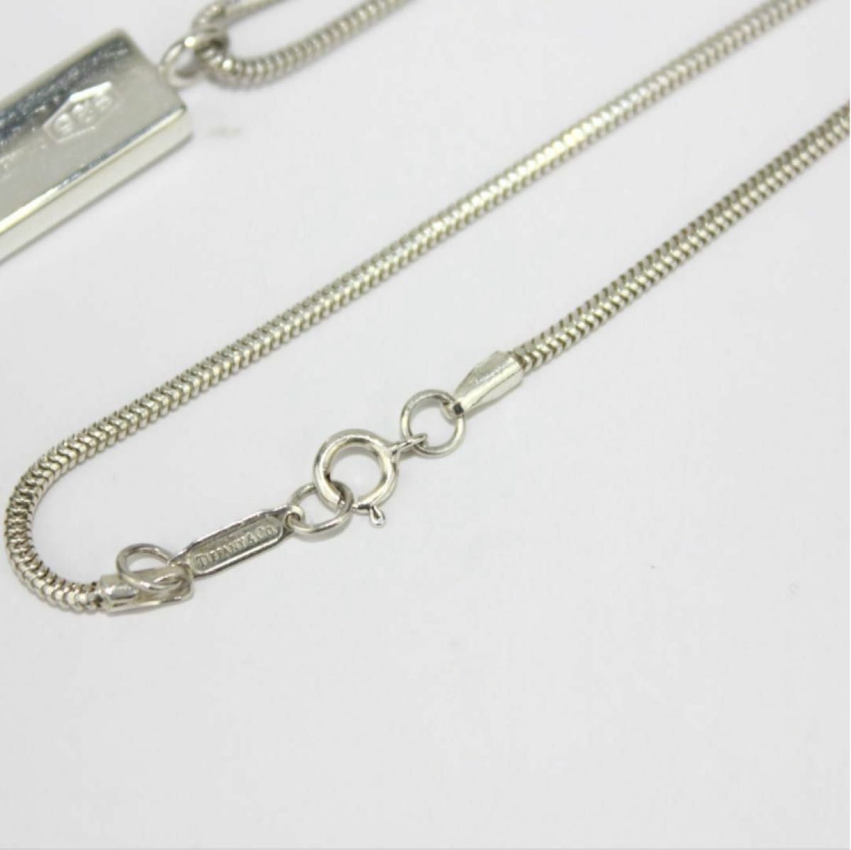 Tiffany&Co ティファニー ナローバー 1837 プレート ネックレス｜Yahoo