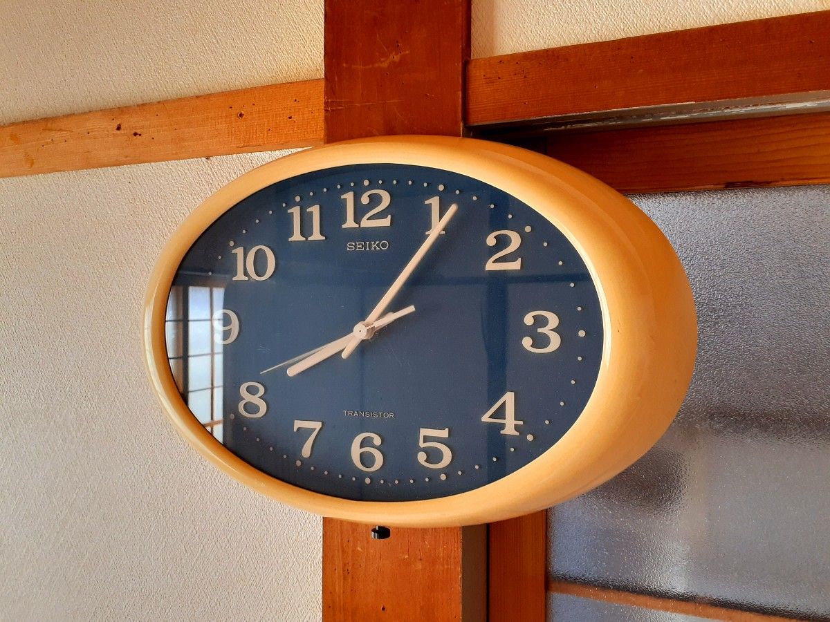 70's SEIKO トランジスタ 掛け時計 スペースエイジ ビンテージ レトロ