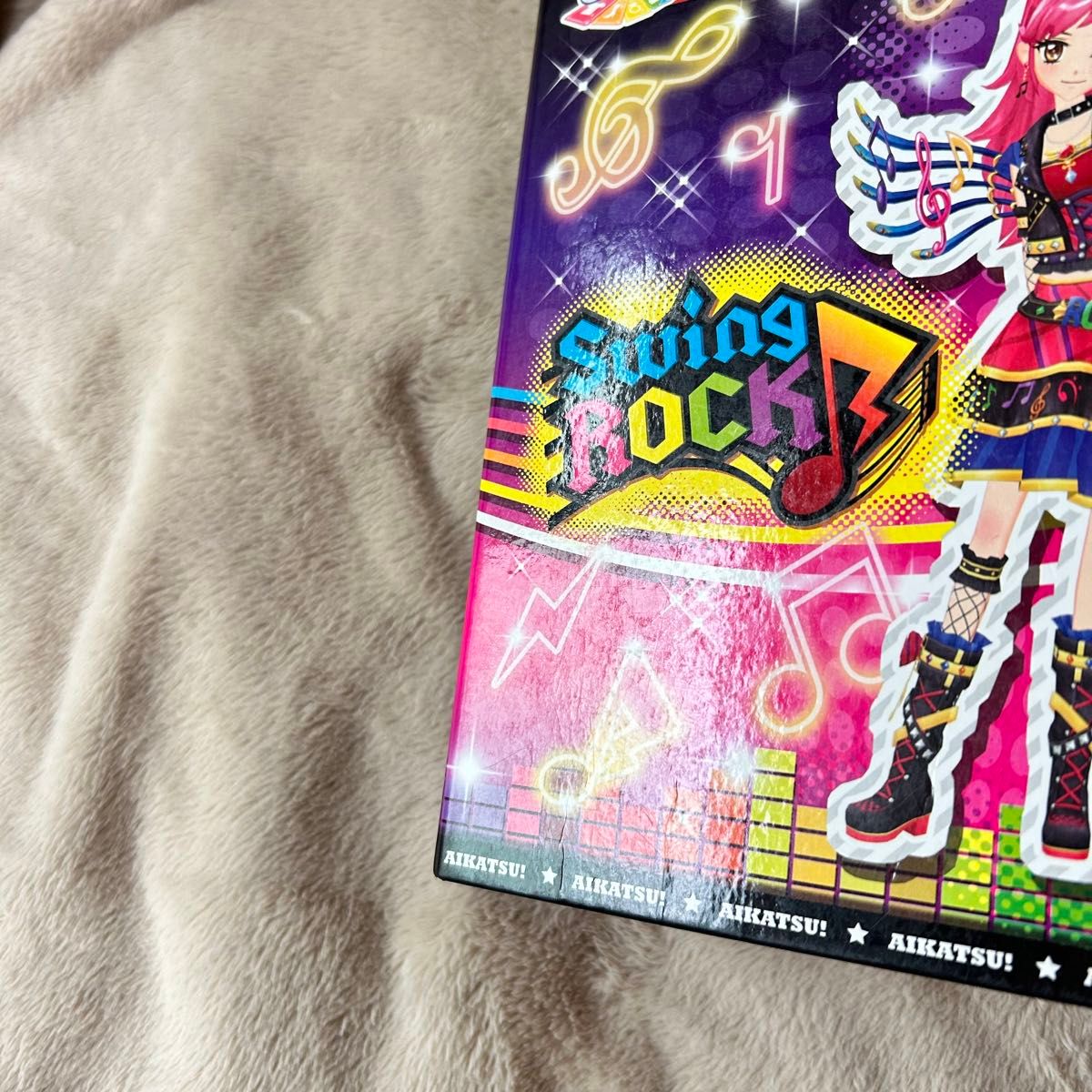 データカードダス アイカツ オフィシャルバインダー スイングロック音