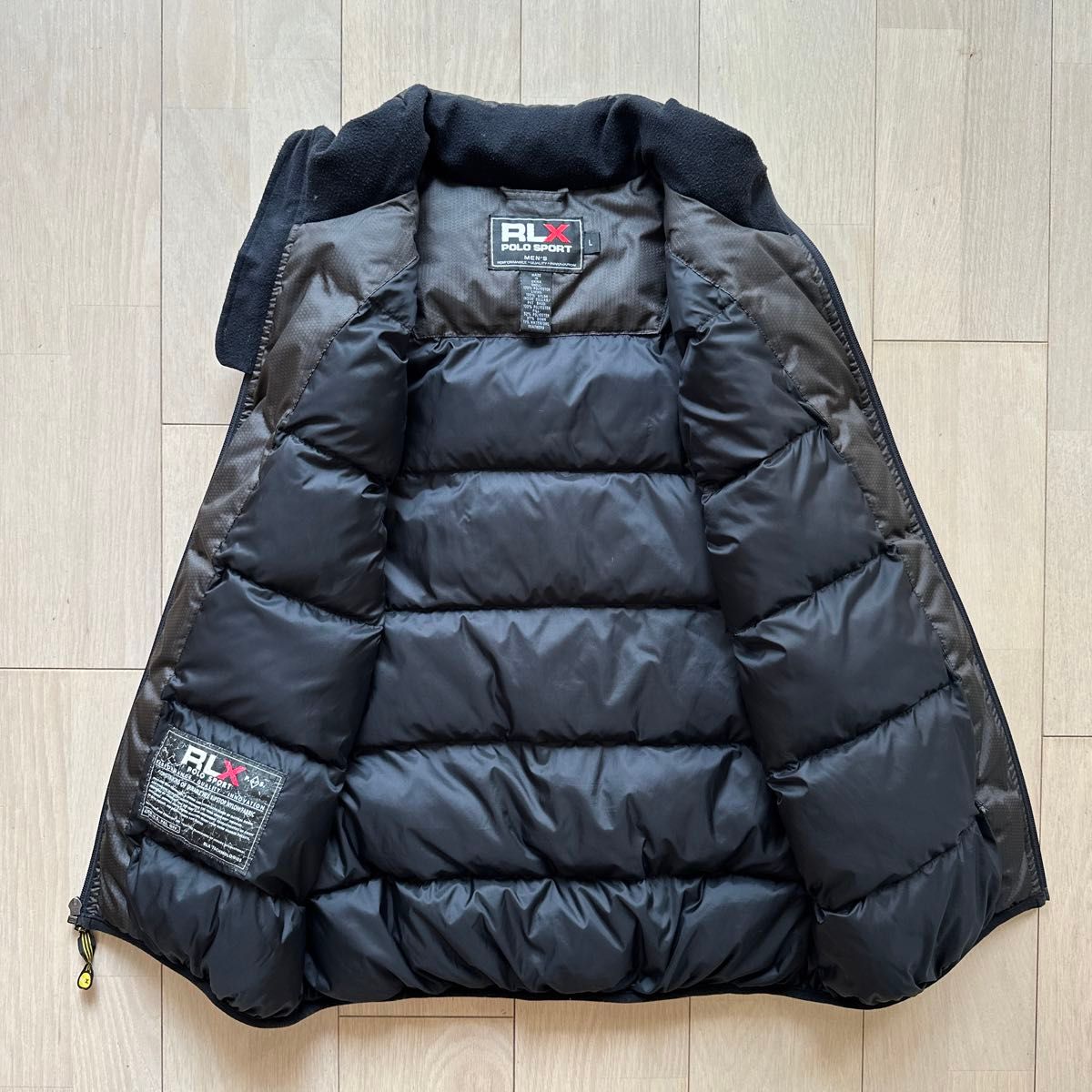 90s POLO SPORTS RLX ポロスポ パフボール 型 ダウンベスト ベスト