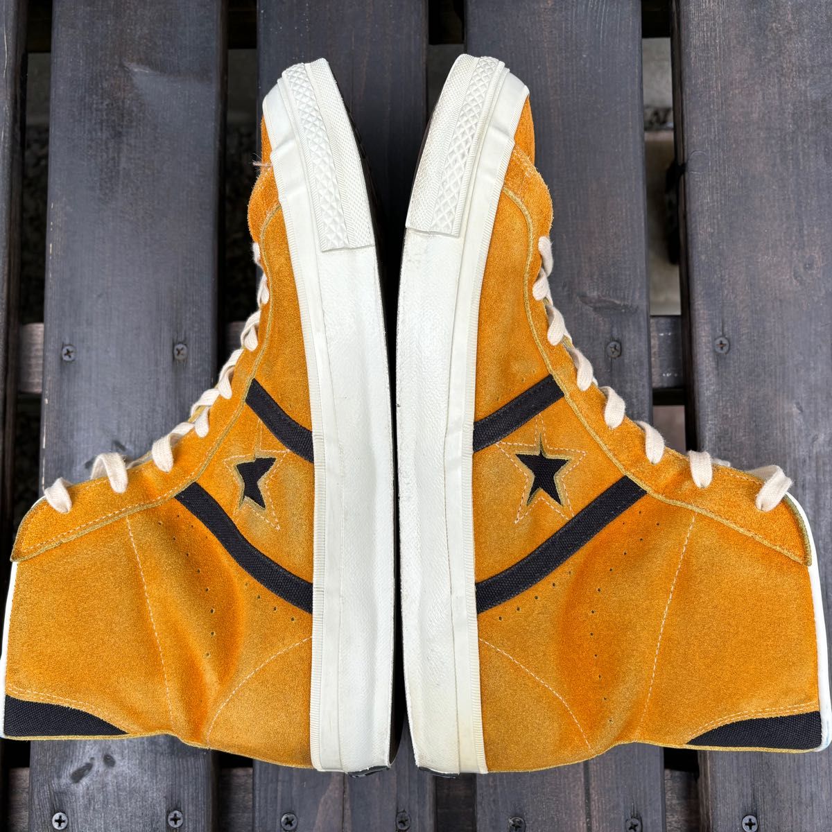 CONVERSE コンバース ジャックスター ハイカット マスタード 2006年