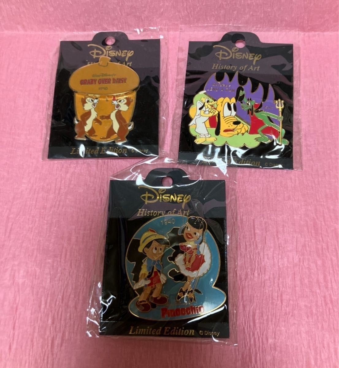 ディズニー ヒストリーオブアート まとめ セット ピン ピンバッジ