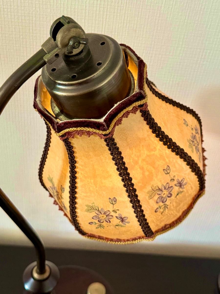 新日本照明 Dimmer 卓上ランプ スタンドライト アンティーク 昭和