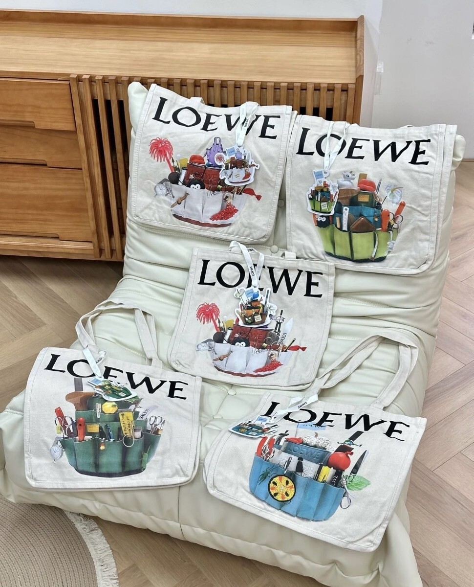 新品未開封 非売品 LOEWE 「CRAFTED WORLD」ノベルティ トートバッグ