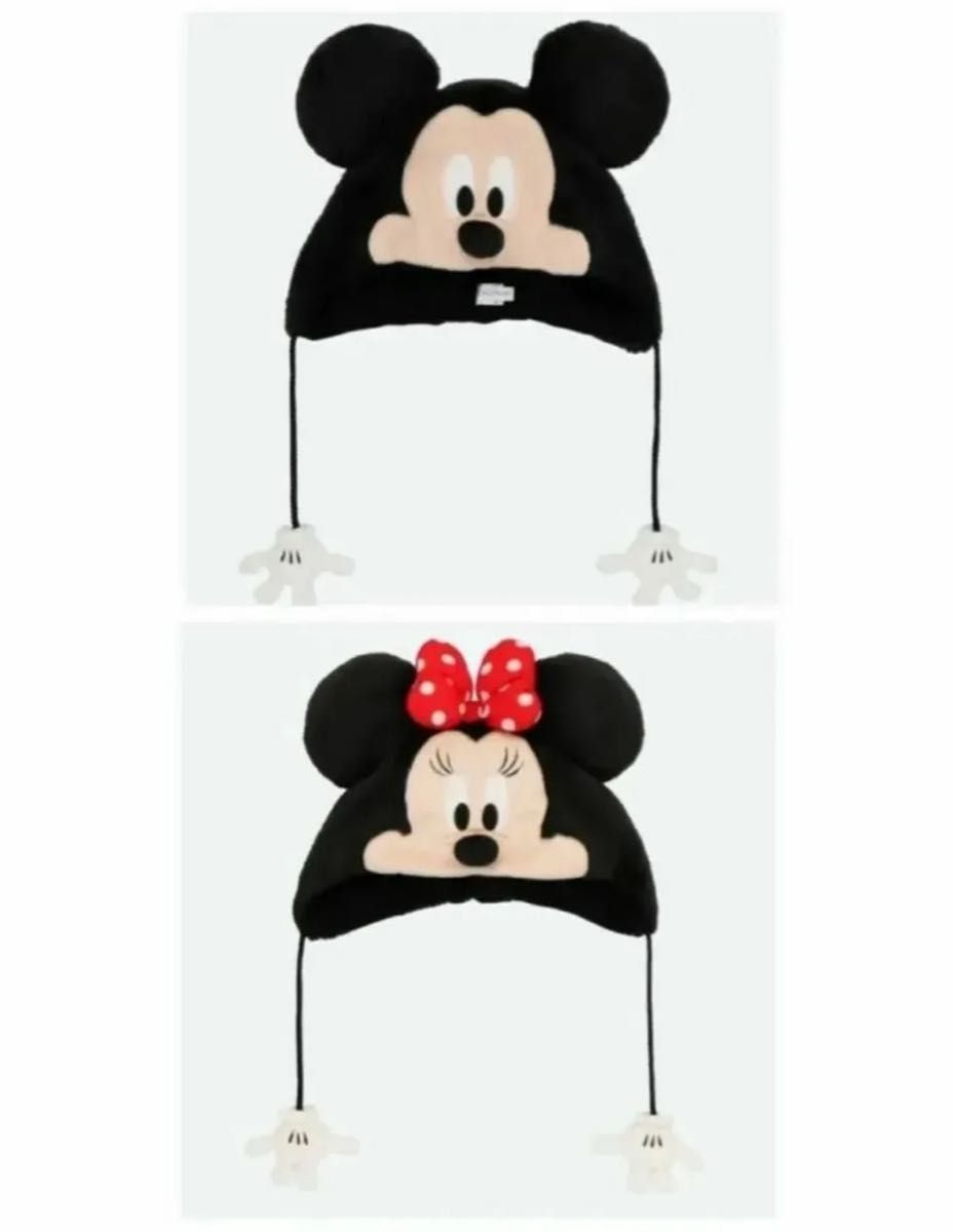 ディズニー ファンキャップ58cm ミッキー ミニー2点セット｜Yahoo