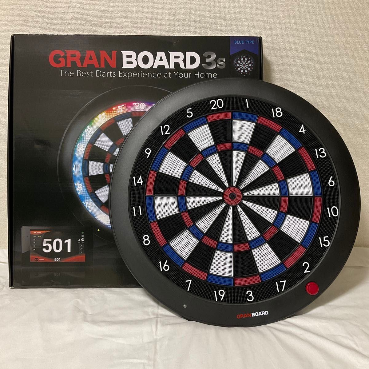 ダーツボード【グランダーツ】グランボード3s ブルー タイプGRAN DARTS