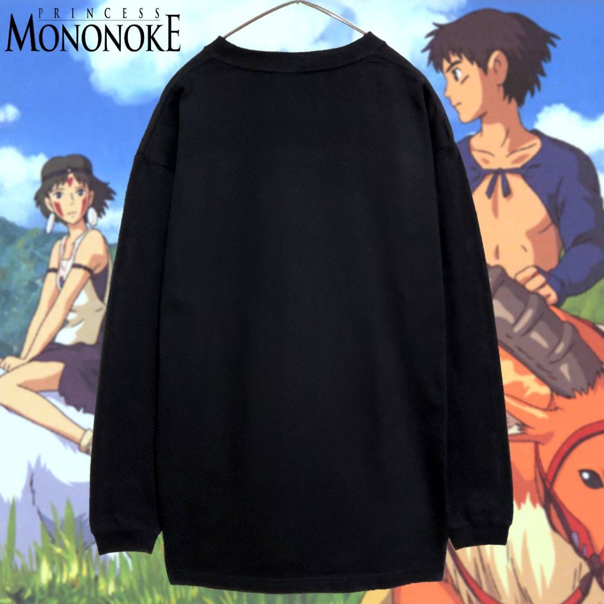 新品】もののけ姫 ロングTシャツ黒｜Yahoo!フリマ（旧PayPayフリマ）