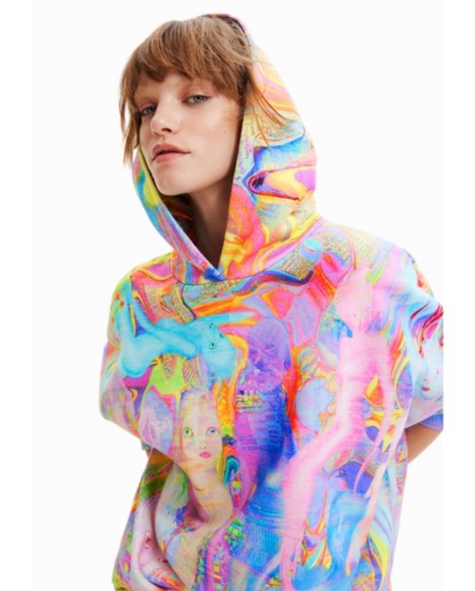Desigual デシグアル マリアエスコテ 霊魂モチーフ パーカー｜Yahoo