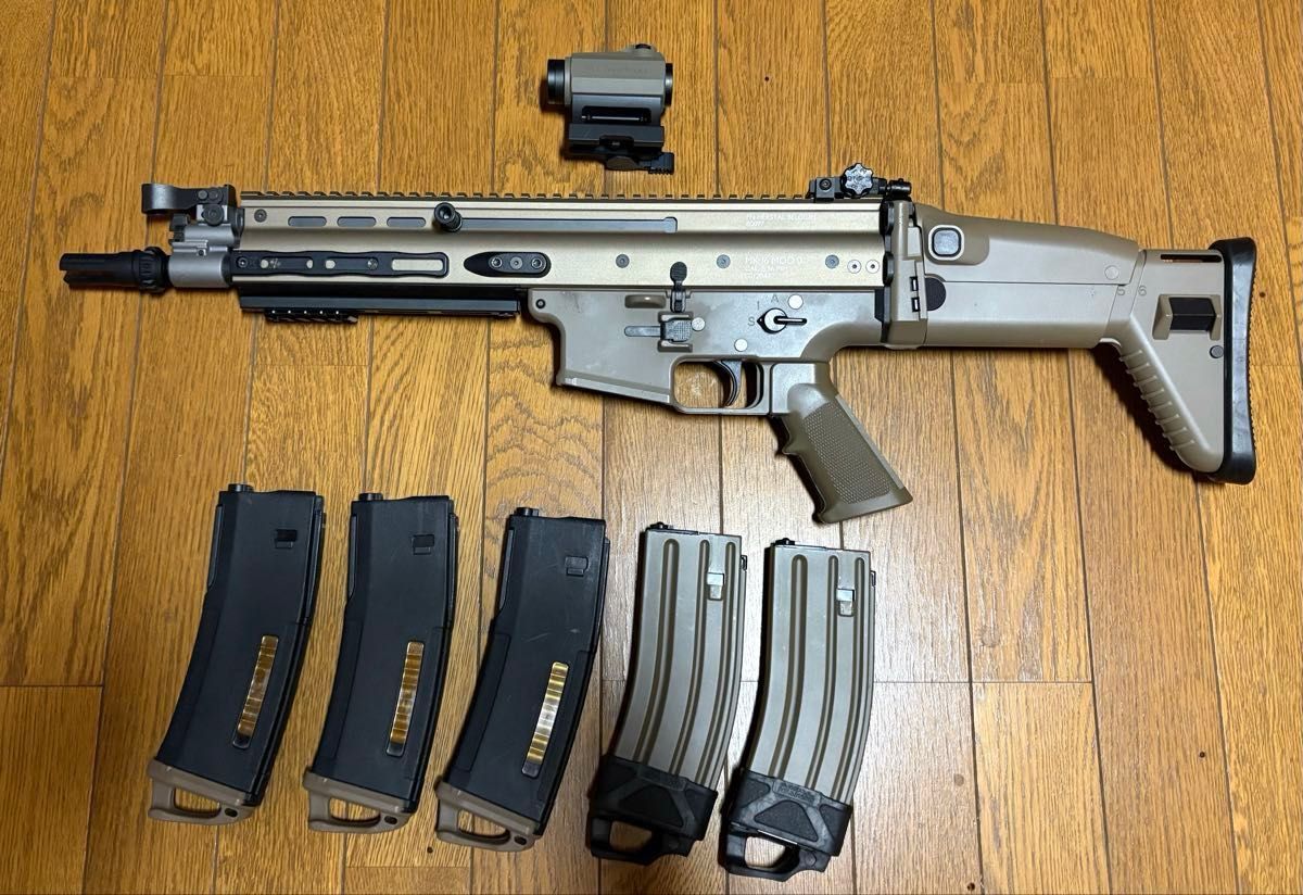 東京マルイ 次世代電動ガン SCAR-L CQC mロック仕様 ドットサイト