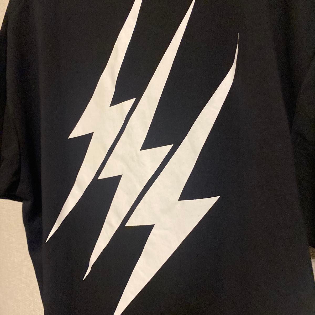 美品】RUFFLOG ラフゴルフ THUNDER MOCK NECK TEE ゴルフ モックネック