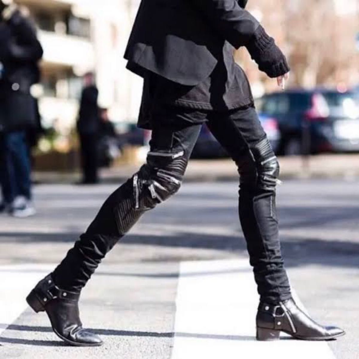 名作 SAINT LAURENT PARIS バイカーパンツ｜Yahoo!フリマ（旧PayPay