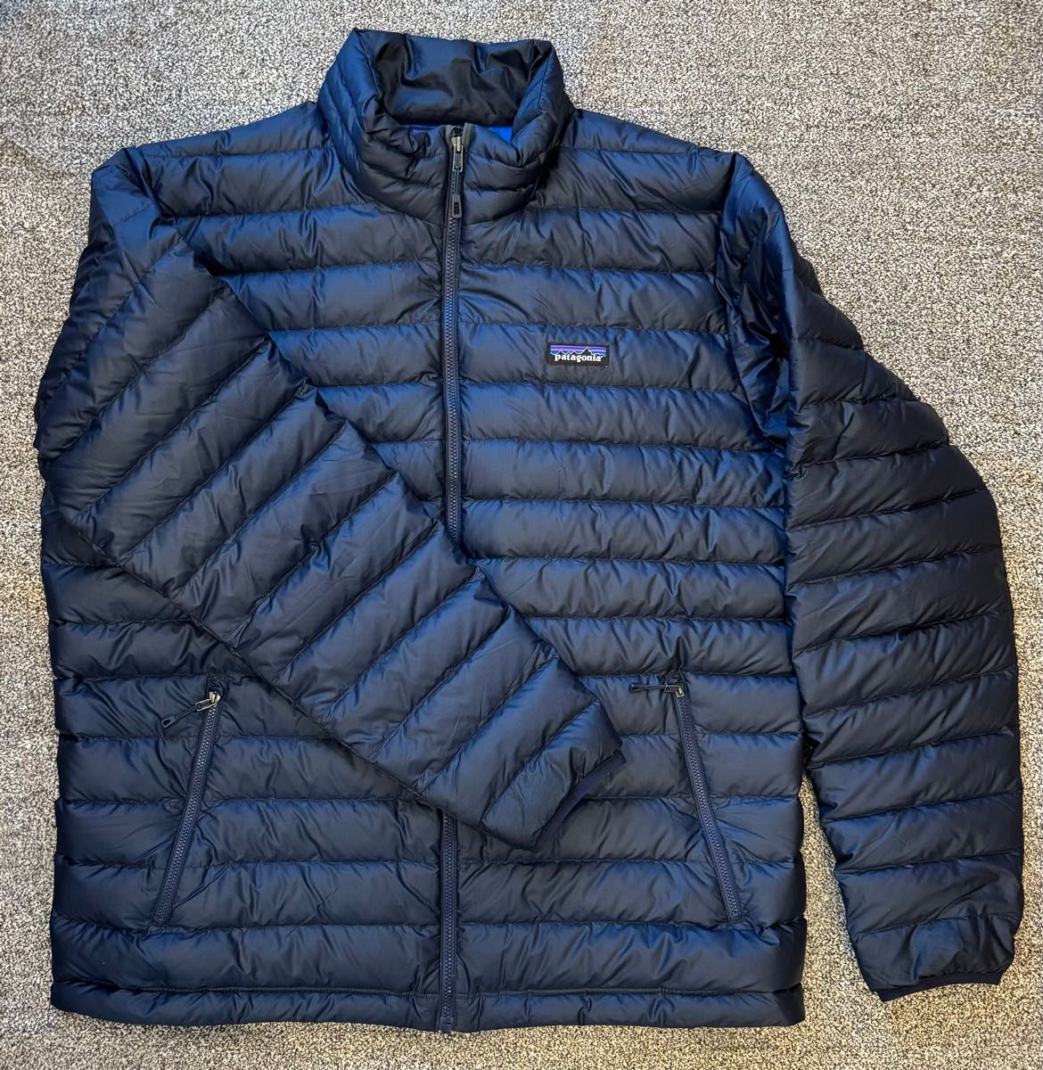 パタゴニアPatagonia ダウンジャケット メンズXL ネイビー 旅行