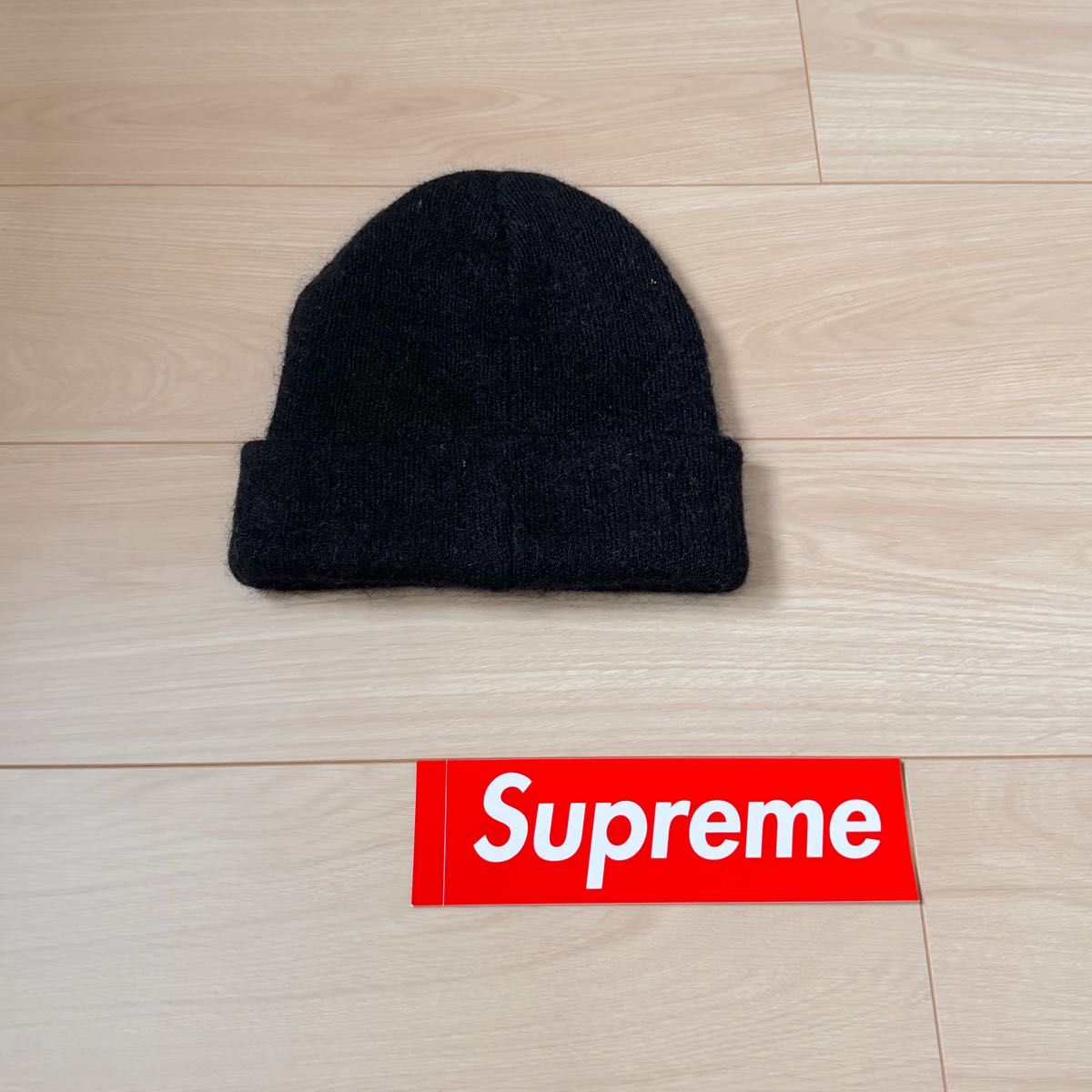 美品 Supreme Mohair Beanie シュプリーム モヘアビーニー ニット帽