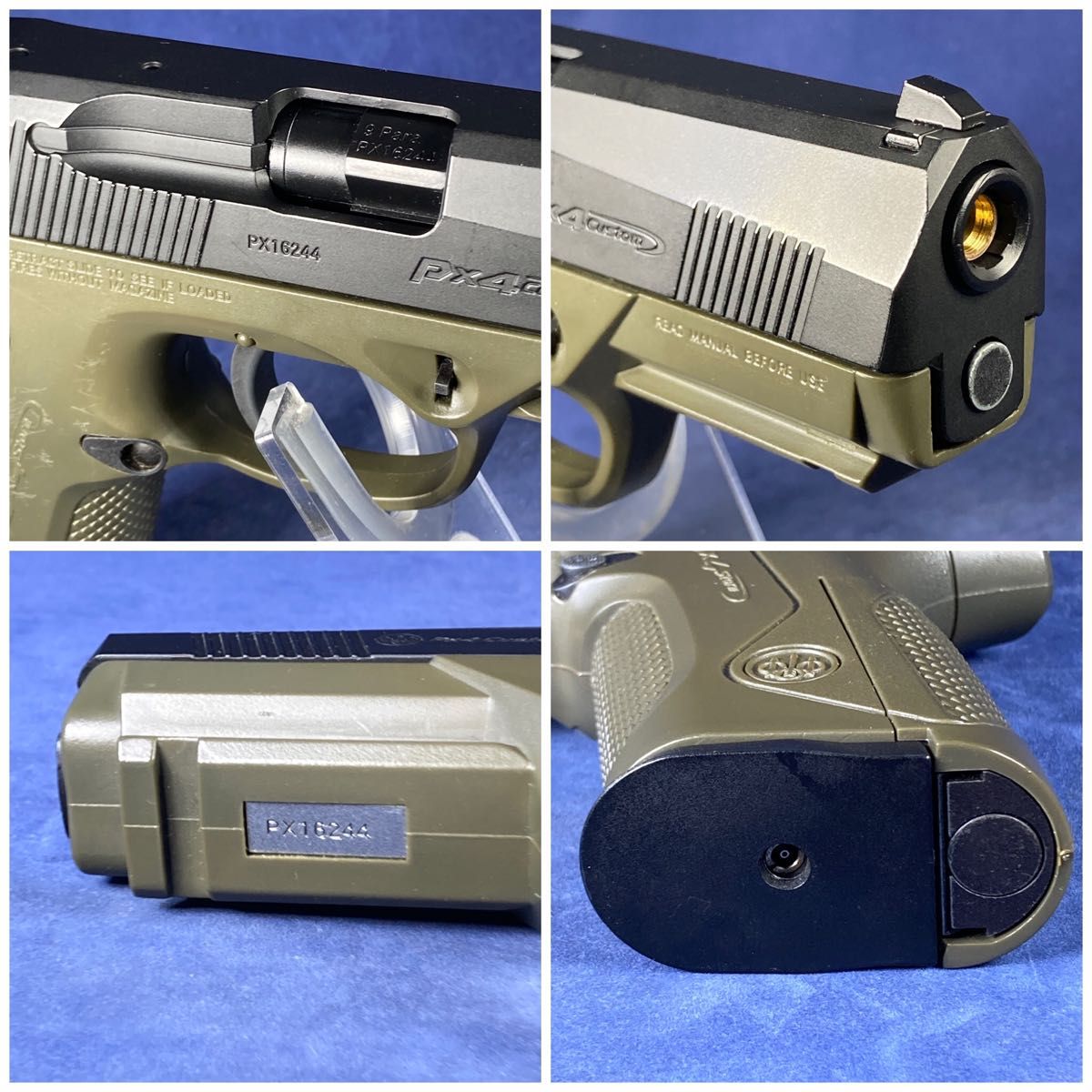 超激安 東京マルイ PX4 リアル刻印フレームカスタム ガスブローバック