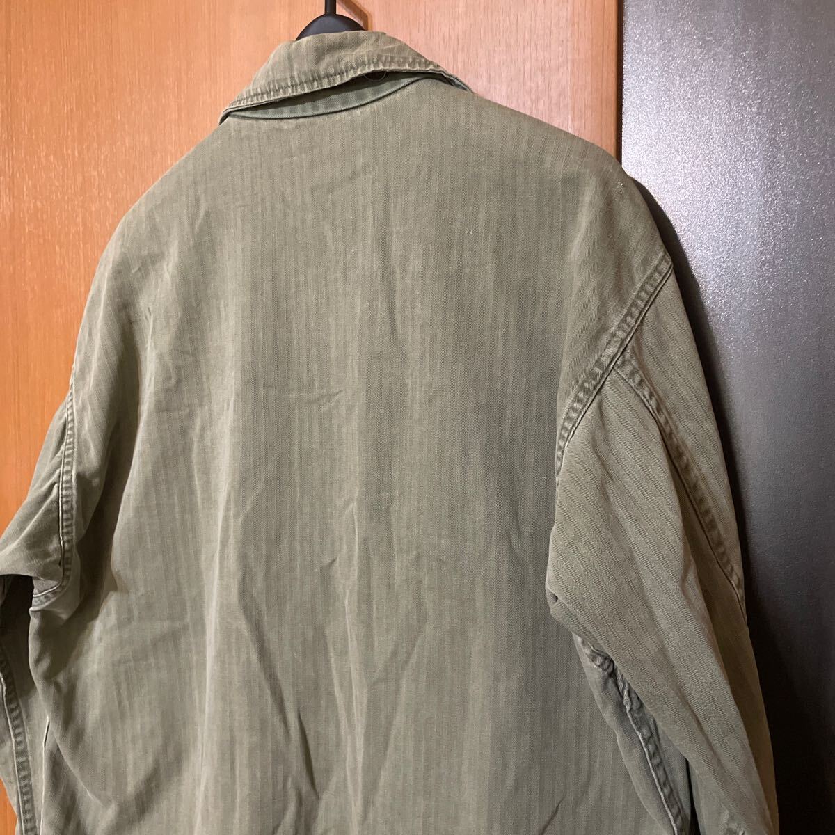希少『US ARMY』40s「M-43」13スターボタンHBTジャケット アメリカ軍