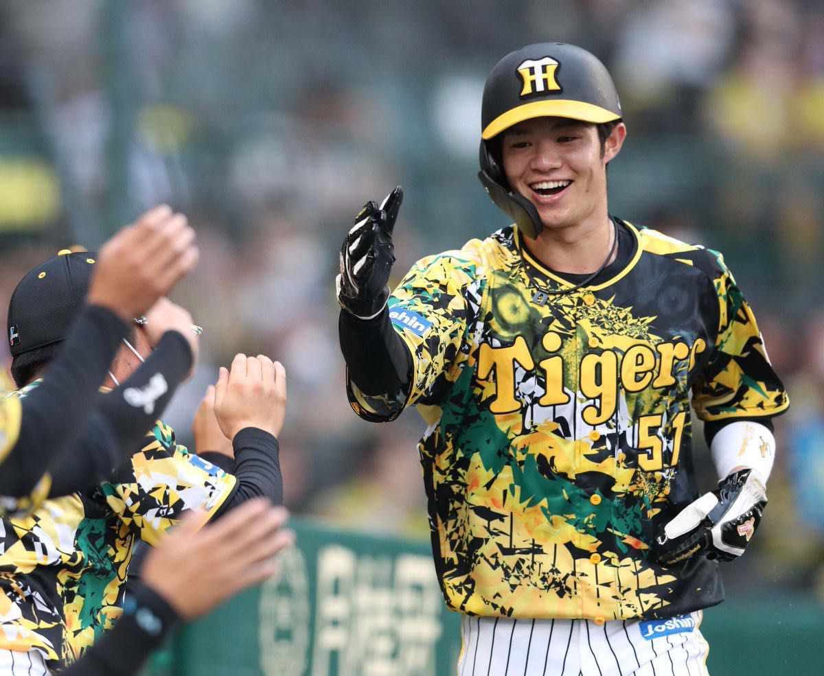 阪神タイガース 中野拓夢選手 レプリカユニフォーム Mサイズ 中野拓夢