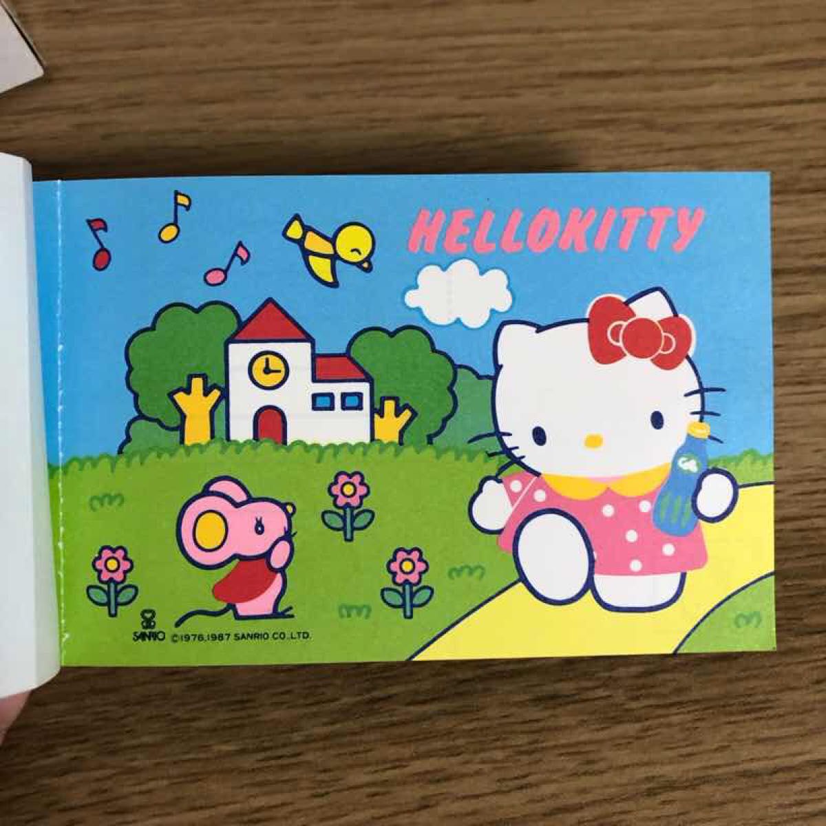 昭和 ハローキティ ゲームウォッチ 当時物 メモ帳 サンリオ 昭和レトロ