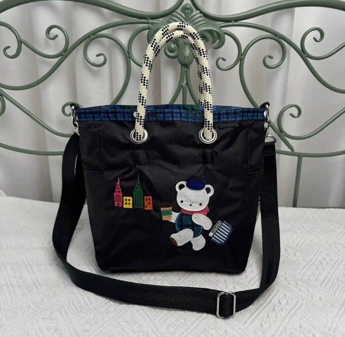 新品 Familia ファミリア レスポートサック トートバッグ マザーズ