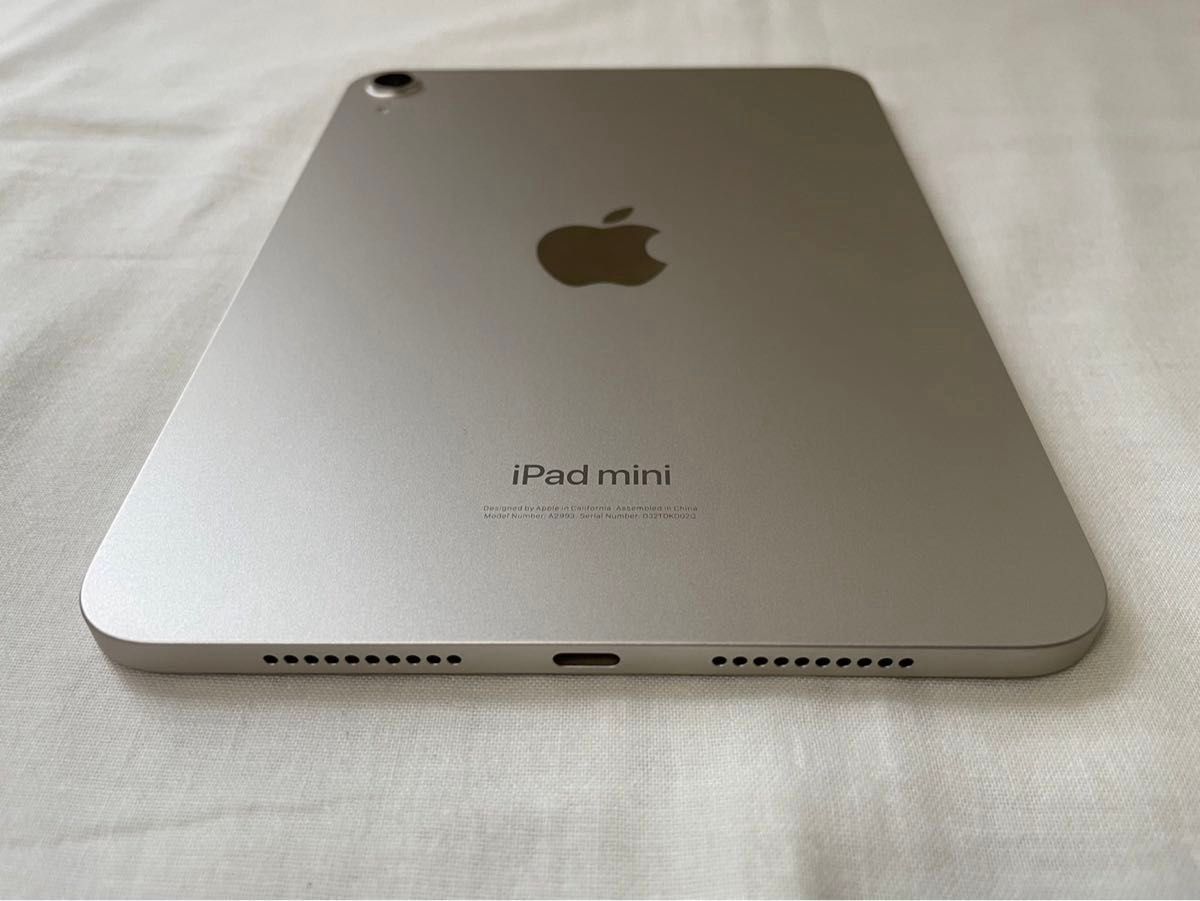 新品同様】iPad mini 7 (A17 Pro) Wi-Fi 128GB スターライト（第7世代