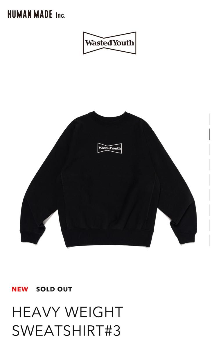 Don't Bother Me Anymore / Wasted Youth HEAVY WEIGHT SWEAT SHIRT