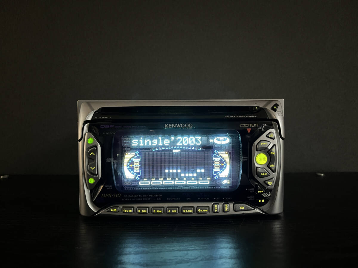 Yahoo!オークション - ジャンク 美品 当時物 ケンウッド DPX -510 動作