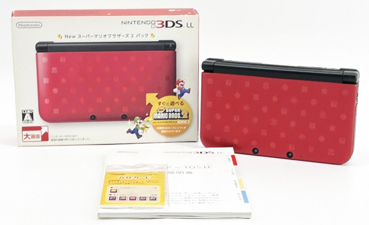 良品 】中古ゲーム機 ニンテンドー3DS LL Newスーパーマリオブラザーズ