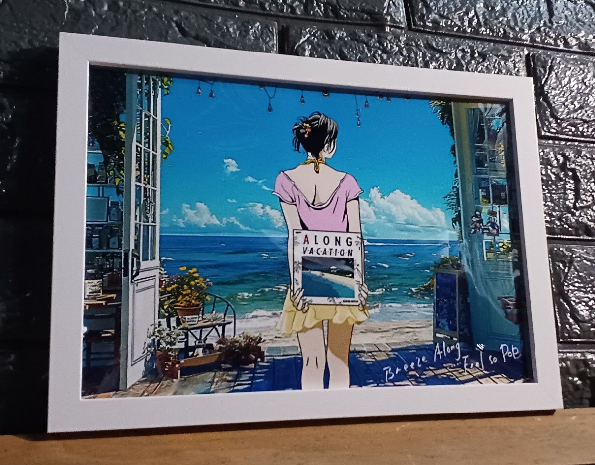 大瀧詠一 / 江口寿史・A LONG VACATION ロンバケ 【A4サイズ写真
