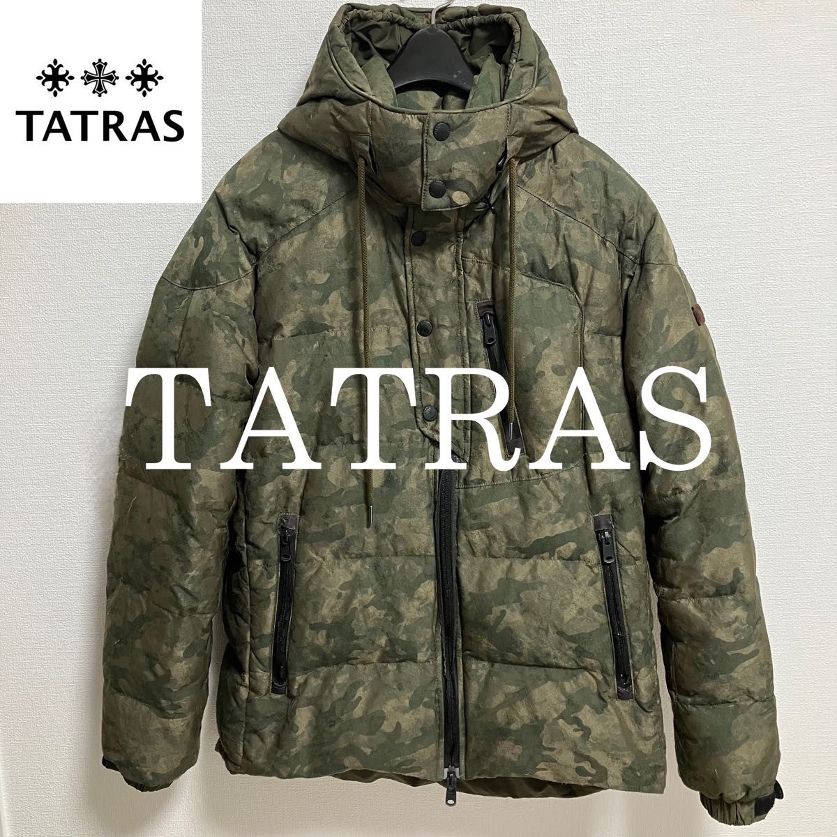 TATRAS タトラス 迷彩柄 ダウンジャケット フード付き｜Yahoo!フリマ