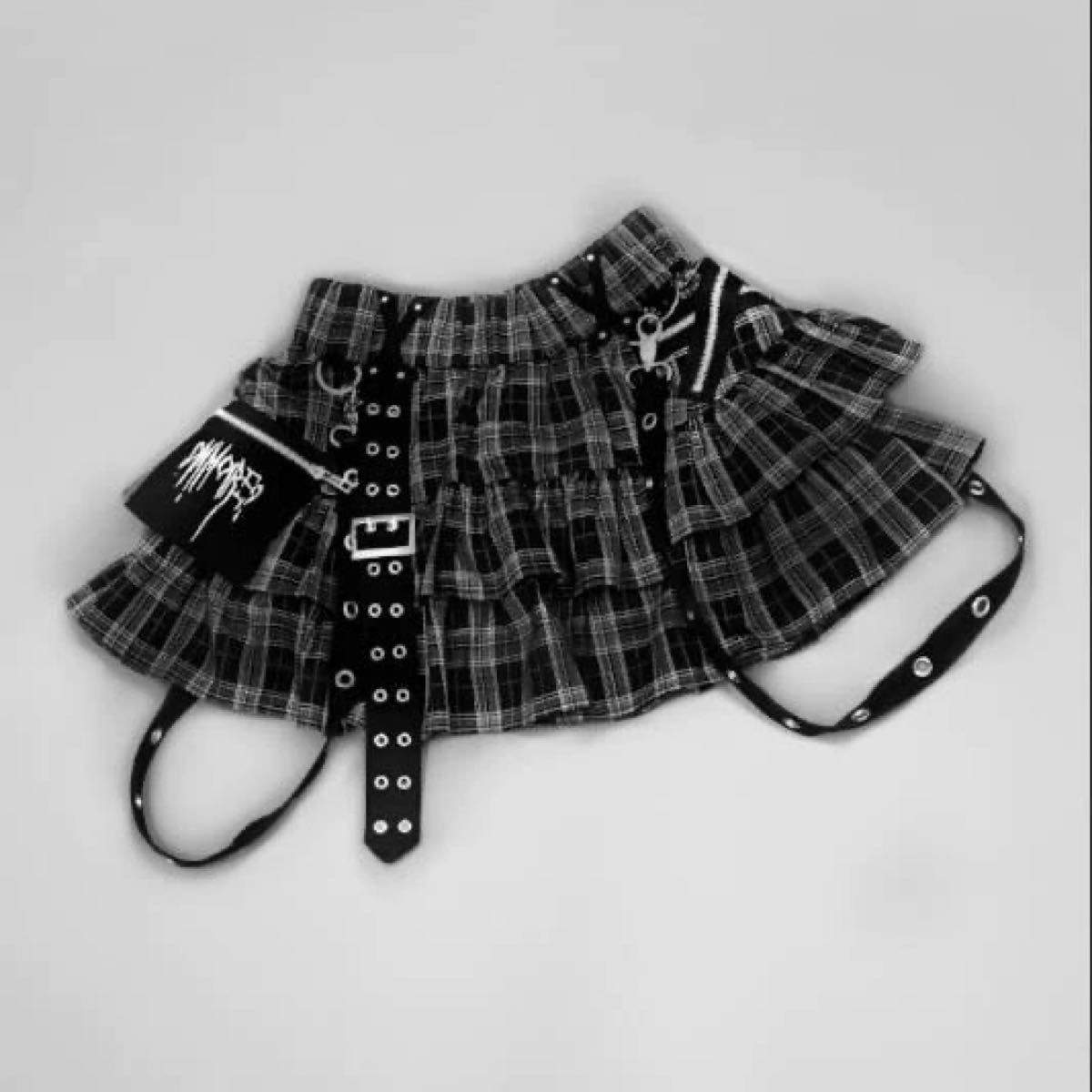 dimmoire ディムモアール PUNKフリルミニスカート チェック｜Yahoo