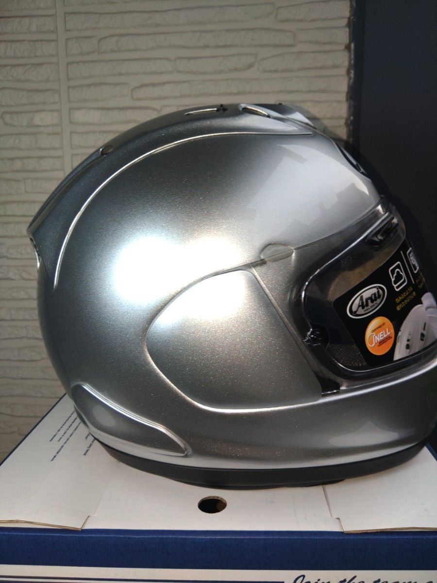 アライ (ARAI) バイクヘルメット フルフェイス RX-7X アルミナシルバー