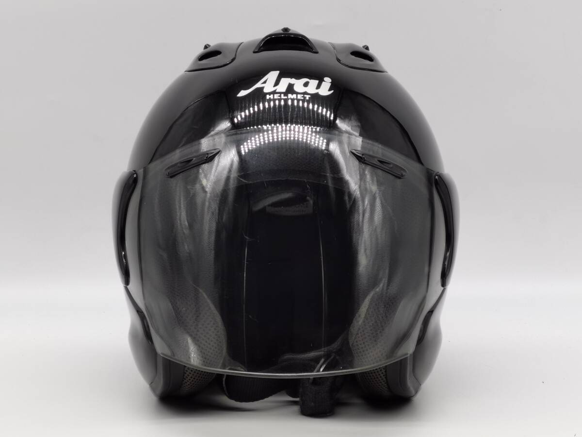 Arai アライ MZ GLASS BLACK グラスブラック Mz ジェットヘルメット L