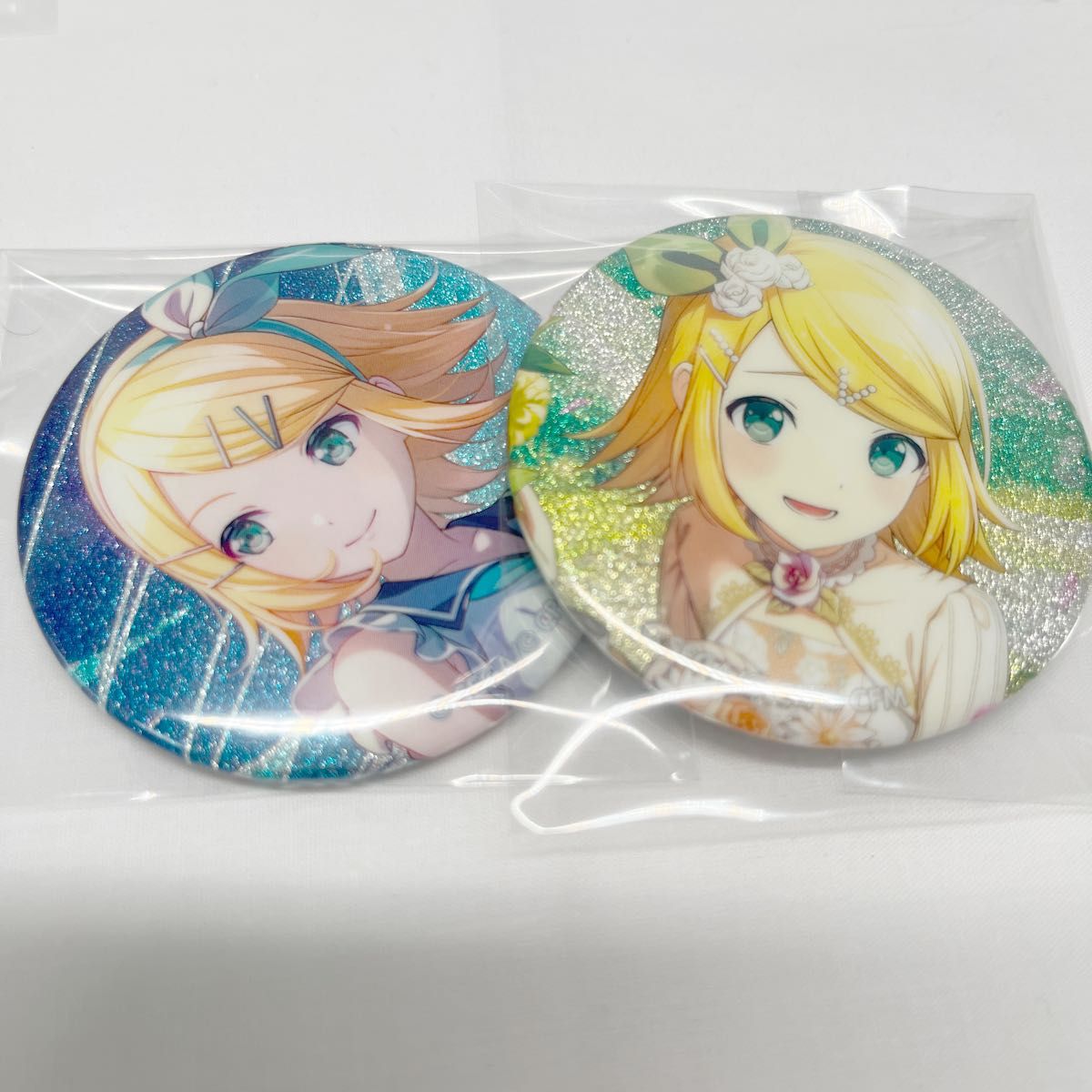 鏡音リン 缶バッジ エンパープル 特典 CD 12個 25時、ナイトコードで