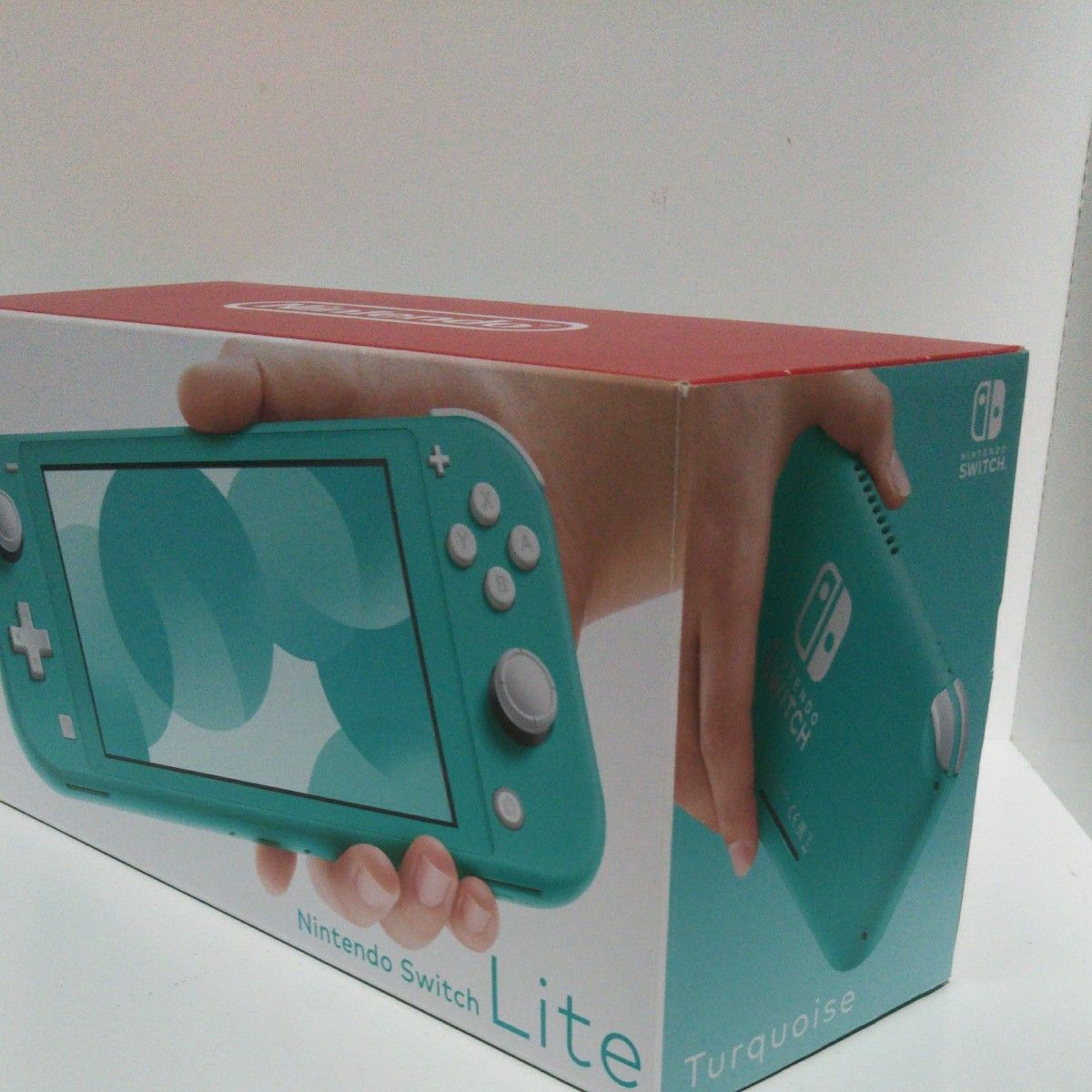 ニンテンドー スイッチ ライト の箱 ターコイズ 外箱 空箱のみ 本体