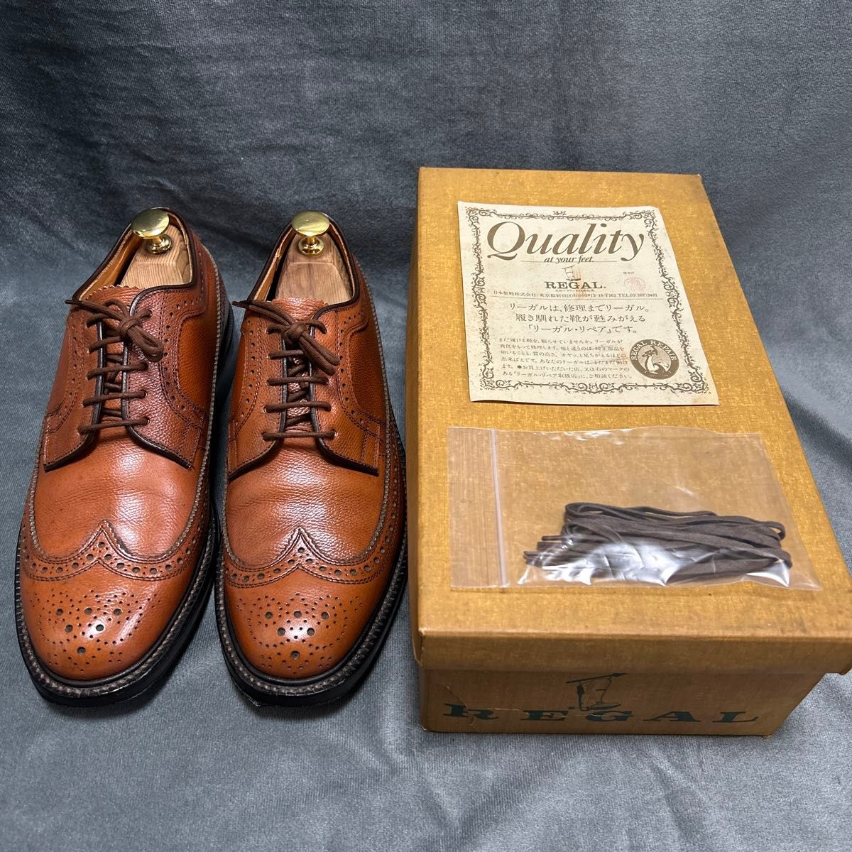 コレクション品）REGAL リーガル インペリアル model 2235 初期ロゴ 布