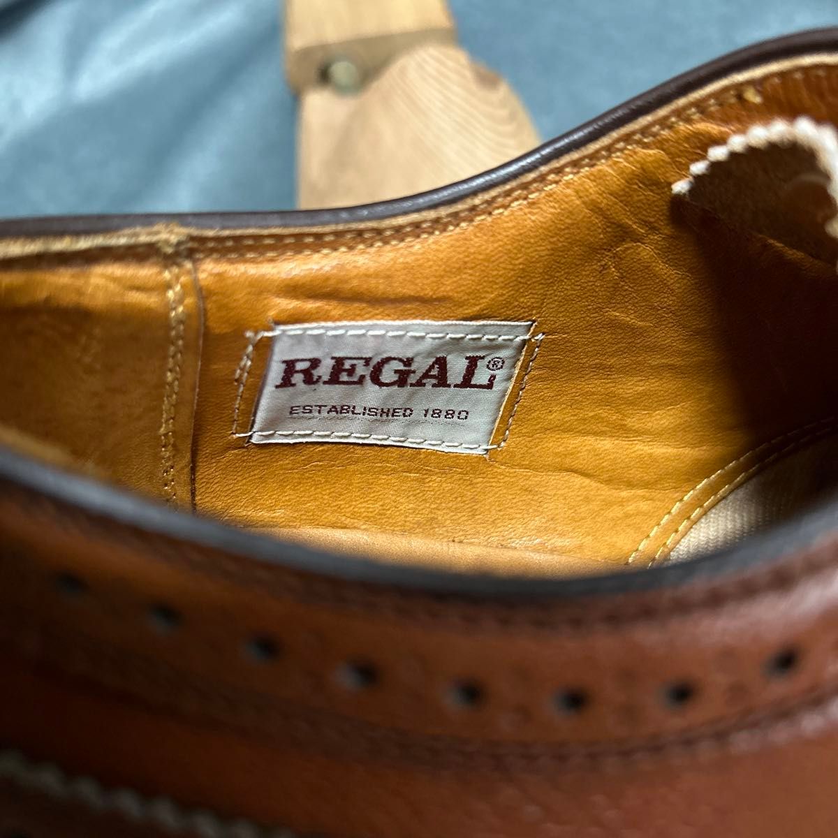 コレクション品）REGAL リーガル インペリアル model 2235 初期ロゴ 布