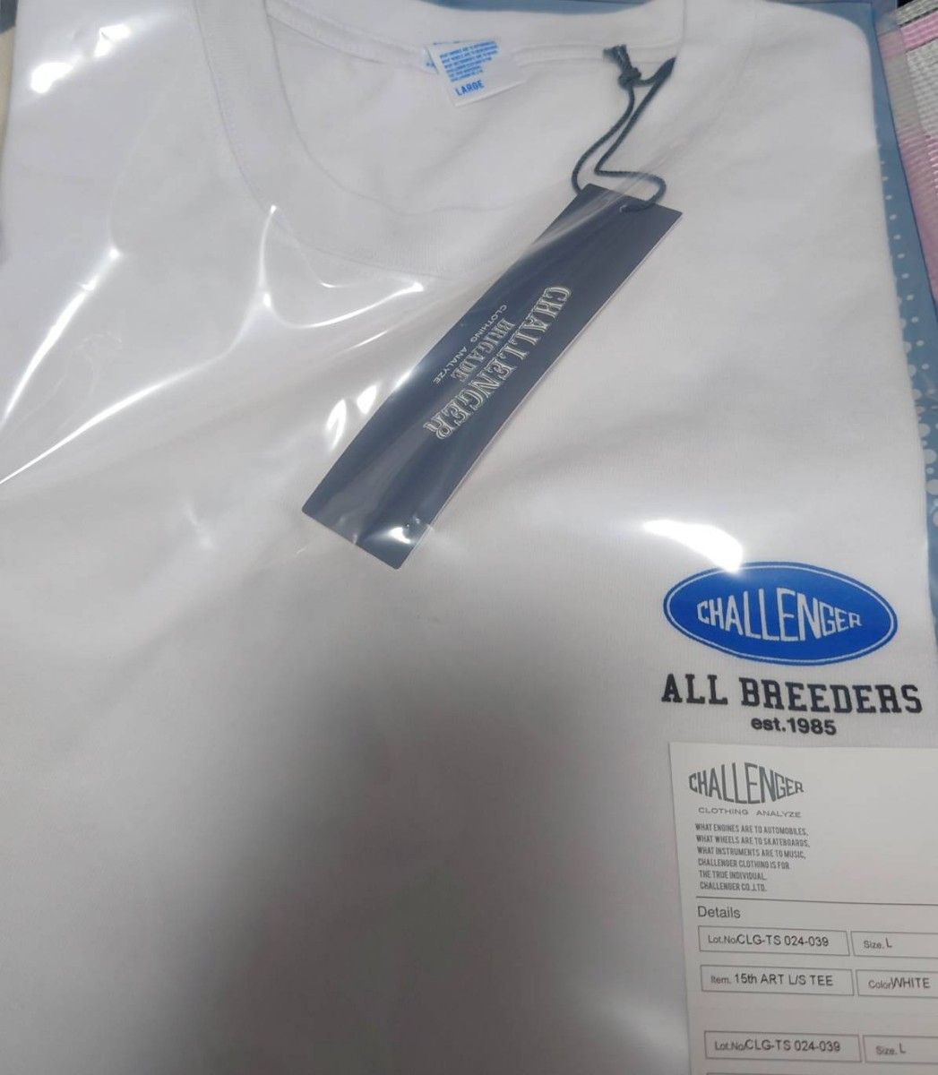 challenger ROC チャレンジャー 15周年 15th ART L/S TEE ロンT ロング