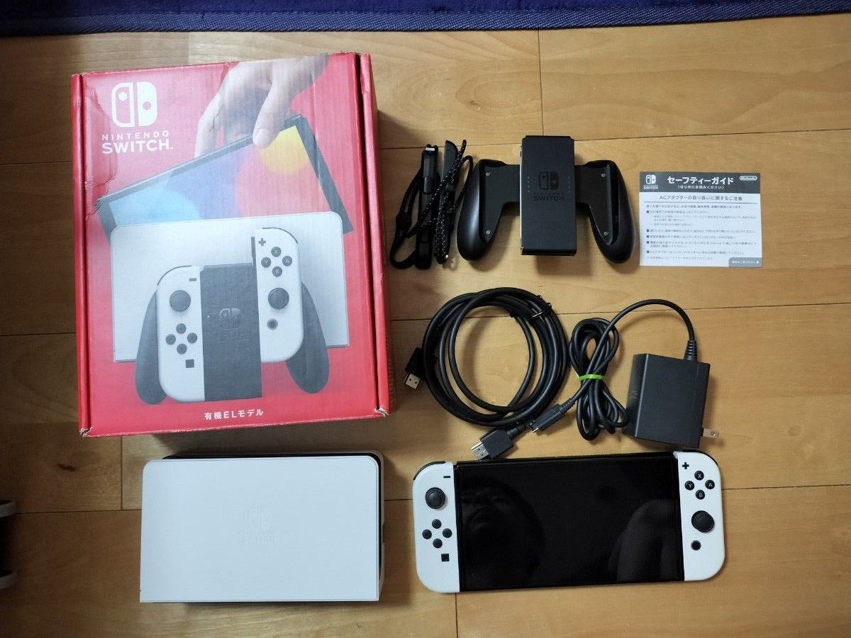 187 美品 有機EL 2022年製 動作確認済 Nintendo Switch ニンテンドー