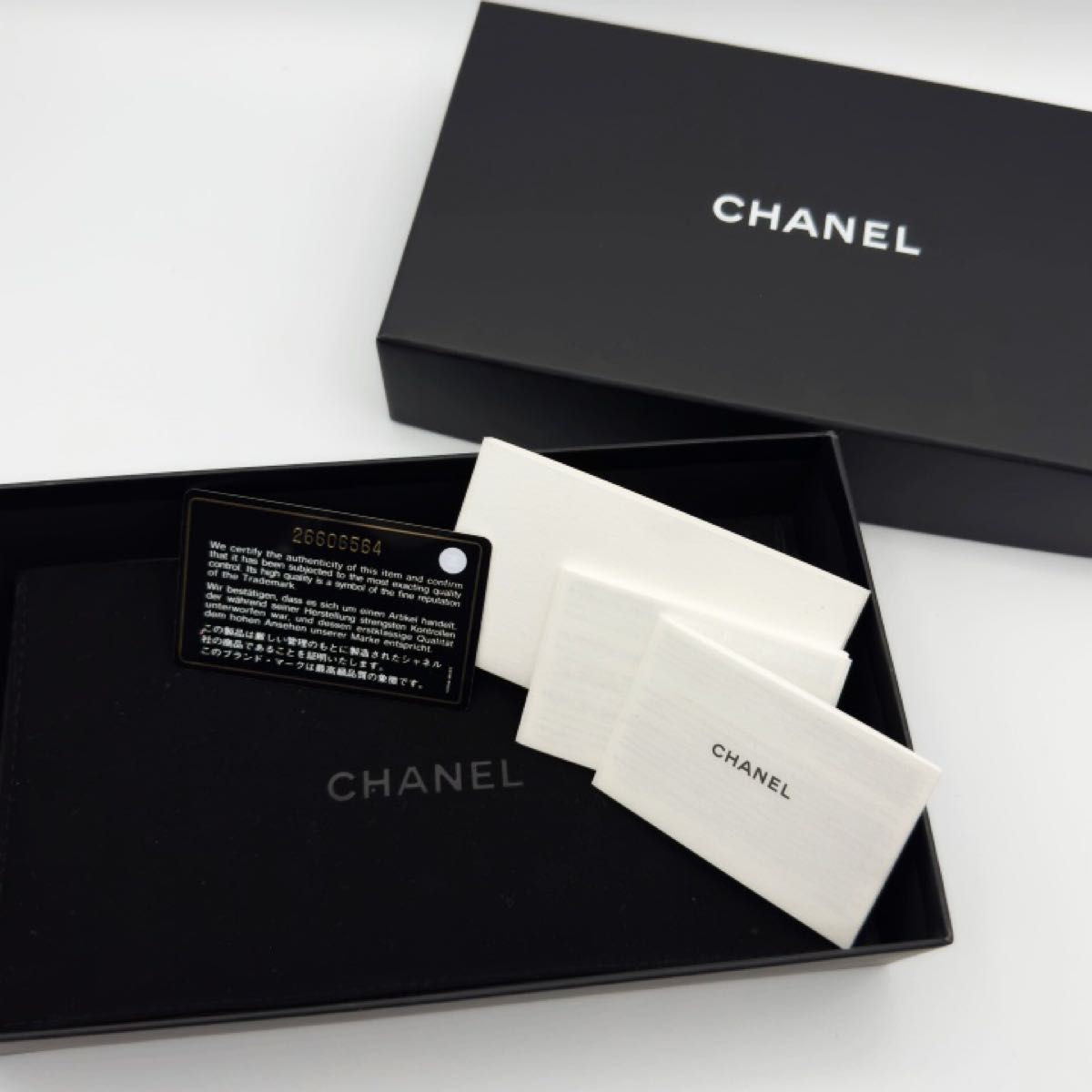 新品 国内正規品 シャネル財布 CCフィリグリー ロングジップウォレット