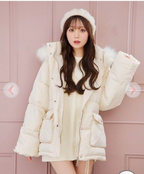 rady ファーファイバーダウンコート Sサイズ｜Yahoo!フリマ（旧PayPay