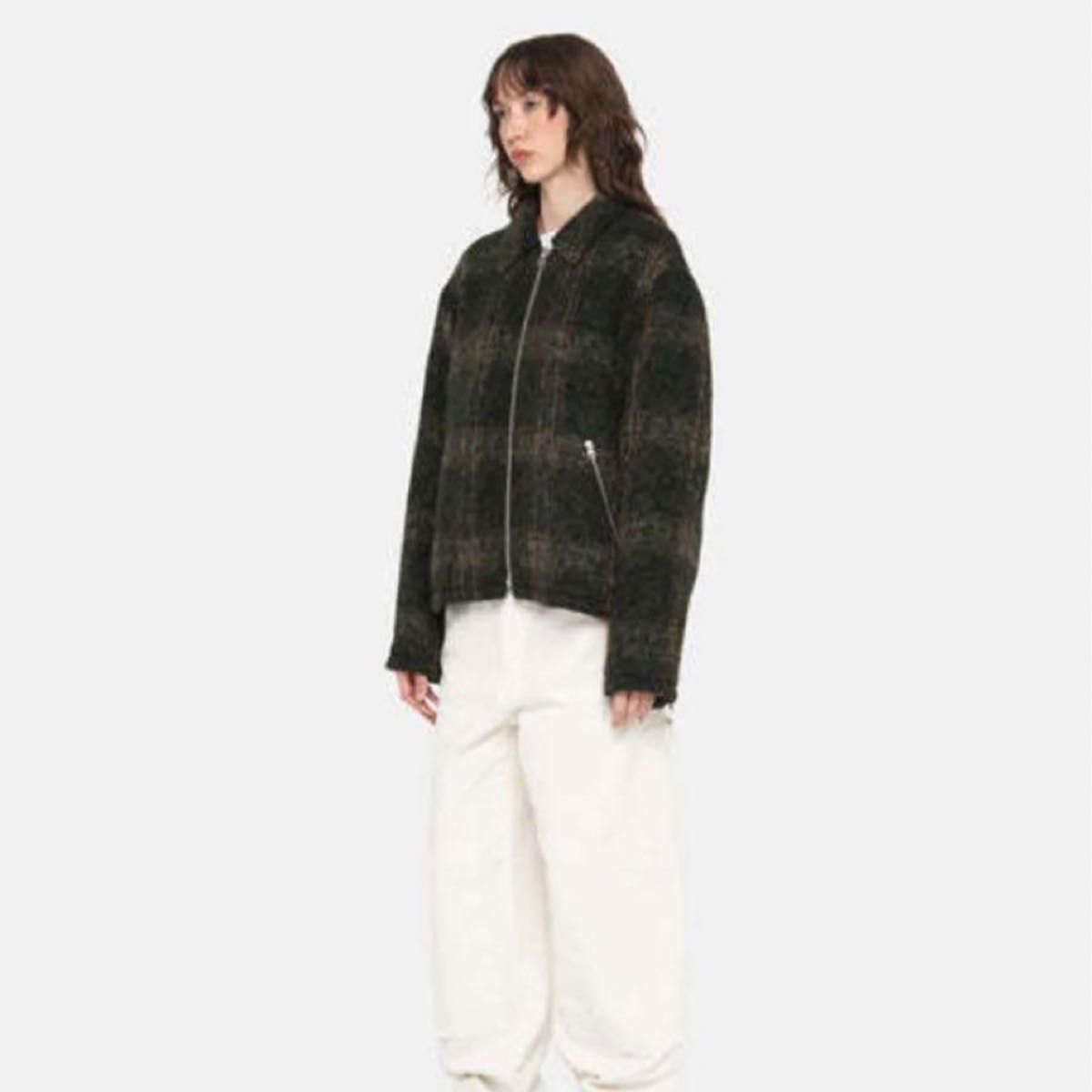 最終値下げ 売り切り STUSSY 23AW MOHAIR CLUB JACKET ジャケット L