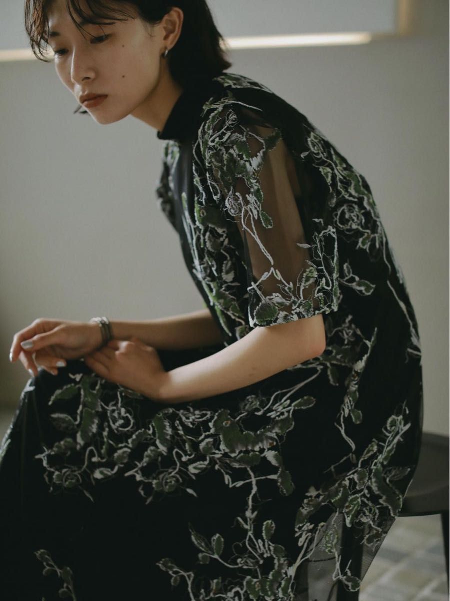 AMERI 2WAY WILD ROSE CANVAS ART DRESS｜Yahoo!フリマ（旧PayPayフリマ）