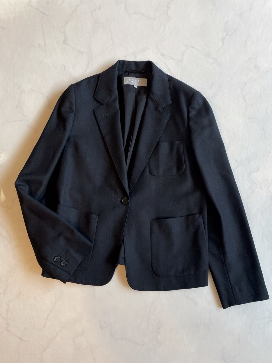 美品 MARGARET HOWELL マーガレットハウエル セットアップスーツ